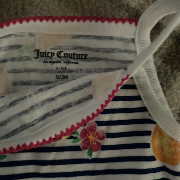 NWOT Juicy Couture Los Angeles California baby size 0-3 months KIDS RN#130323 - Picture 4 of 9